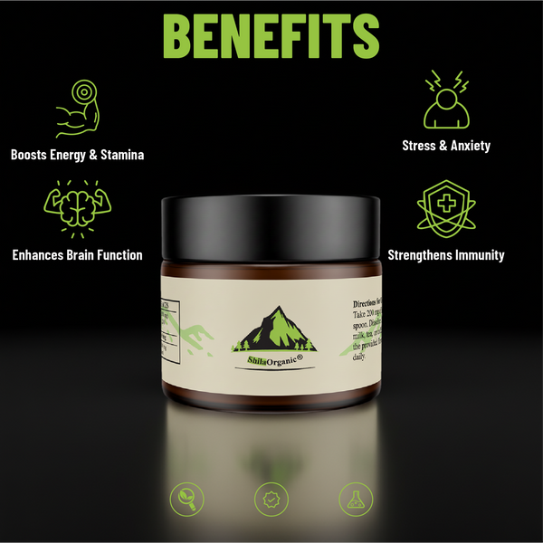 ShilaOrganic Gold Grade Himalayan Shilajit Resin 40g