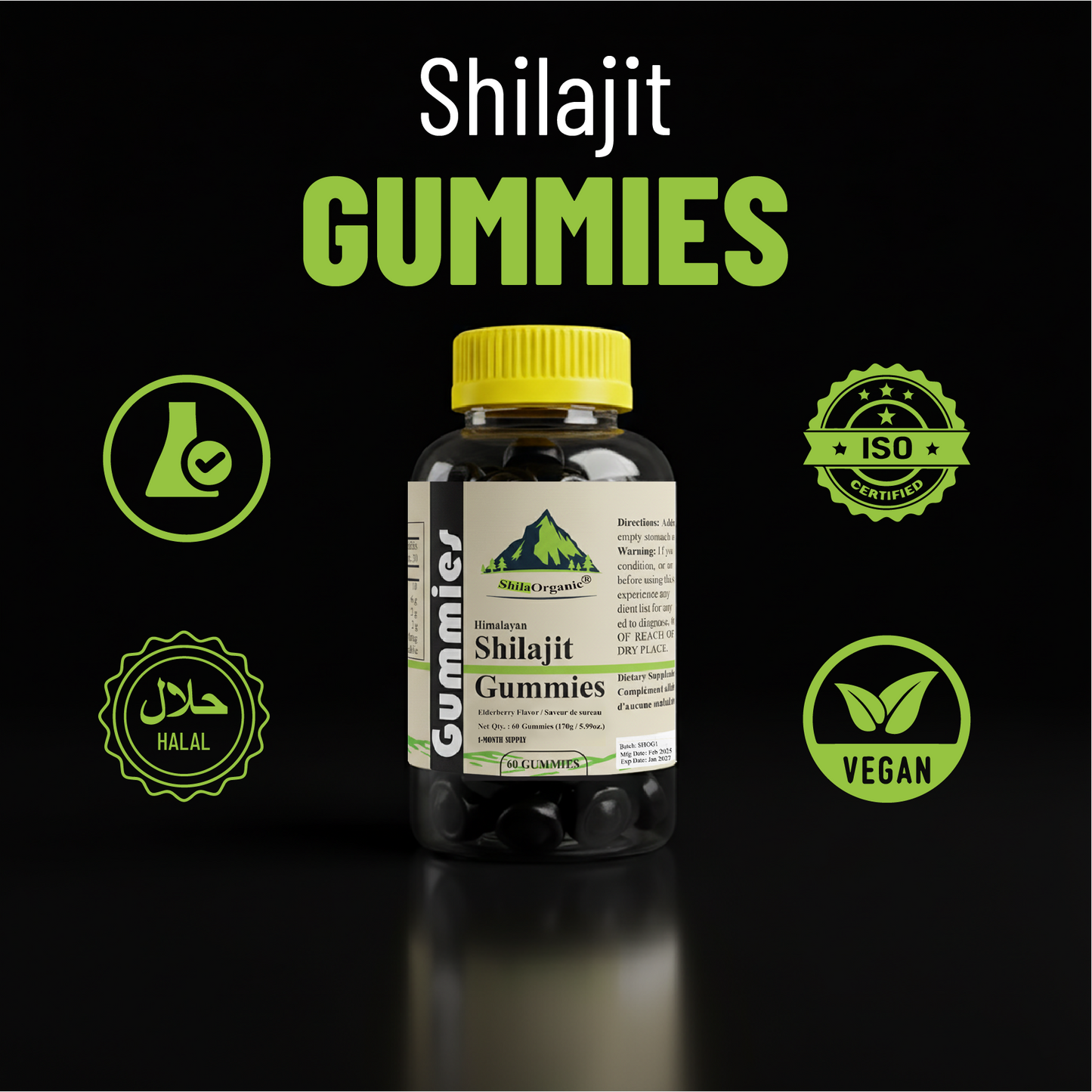 ShilaOrganic Shilajit Gummies