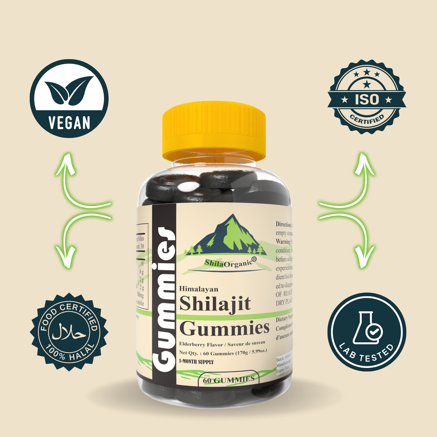 ShilaOrganic Shilajit Gummies