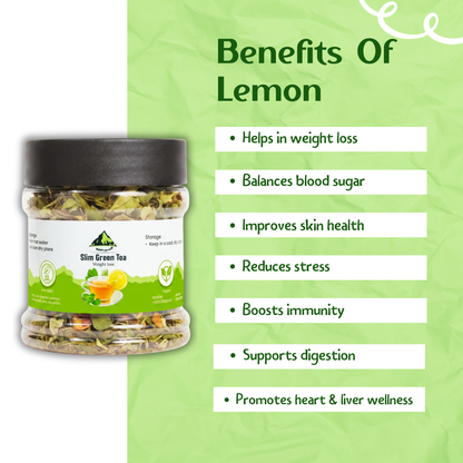 Slim Green Tea – Natural Herbal Weight Management Tea