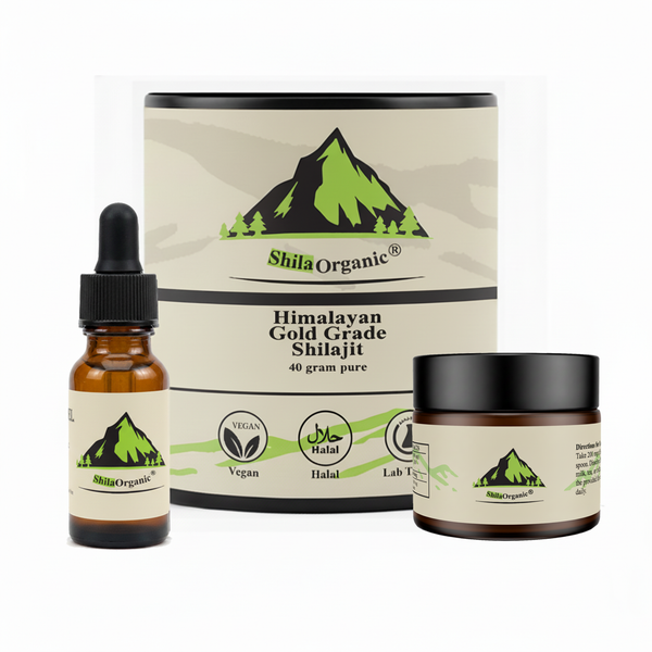ShilaOrganic Gold Grade Himalayan Shilajit Resin 40g
